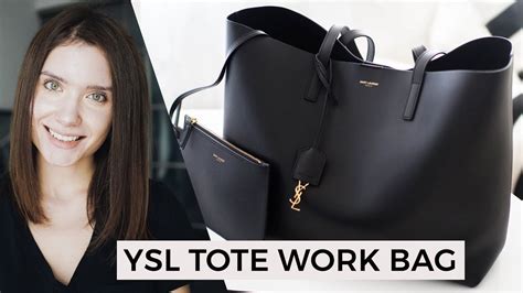 ysl work tote|ysl denim tote.